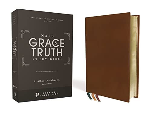 NASB The Grace and Truth Study Bible Premium Goatskin Leather