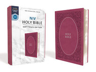 NIV Holy Bible Soft Touch Edition Leathersoft Pink Comfort