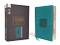 NASB Thinline Bible Leathersoft Teal Red Letter 2020 Text