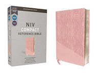 NIV Reference Bible Compact Leathersoft Pink Red Letter Comfort
