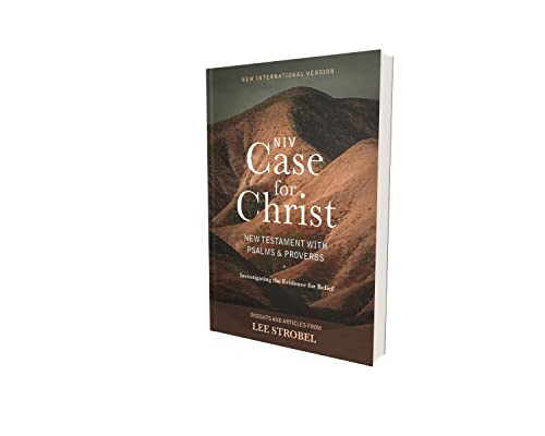 NIV Case for Christ New Testament with Psalms and Proverbs