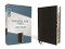 NIV Personal Size Bible Large Print Leathersoft Black Red Letter