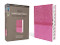 NIV Super Giant Print Reference Bible Leathersoft Pink Red Letter