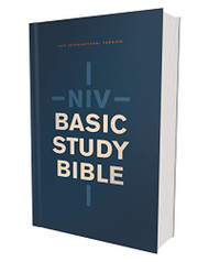 NIV Basic Study Bible Economy Edition Blue Red Letter