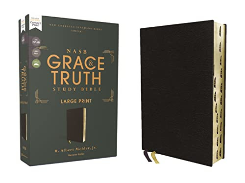 NASB The Grace and Truth Study Bible Large Print European Bonded