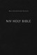 NIV Holy Bible Compact Black Comfort Print
