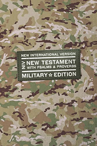 NIV New Testament with Psalms and Proverbs Military Edition