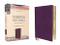 NRSVue Holy Bible Personal Size Leathersoft Purple Comfort