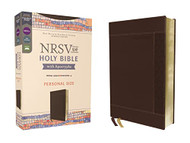 NRSVue Holy Bible with Apocrypha Personal Size Leathersoft Brown