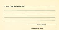 Prayer Request Card (Pkg of 25)