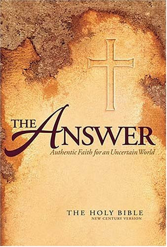 Answer: Authentic Faith for an Uncertain World