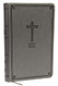 NKJV Deluxe Gift Bible Leathersoft Gray Red Letter Comfort Print