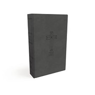 NKJV Value Thinline Bible Leathersoft Black Red Letter Comfort