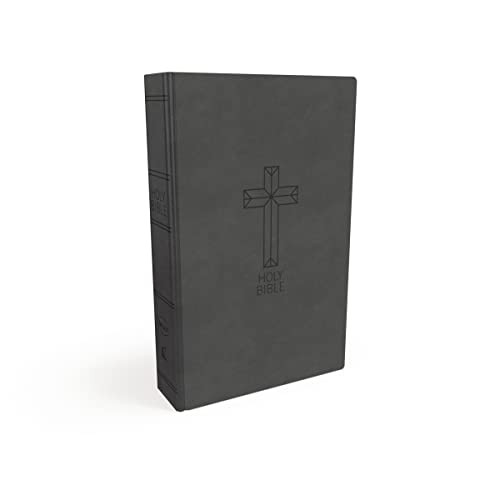 NKJV Value Thinline Bible Leathersoft Black Red Letter Comfort