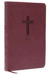 NKJV Value Thinline Bible Leathersoft Burgundy Red Letter Comfort