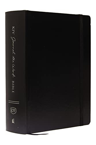 KJV Journal the Word Bible Large Print Black Red Letter