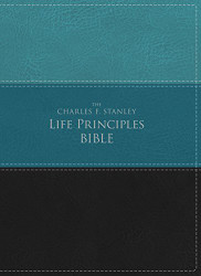 Charles F. Stanley Life Principles Bible Leathersoft