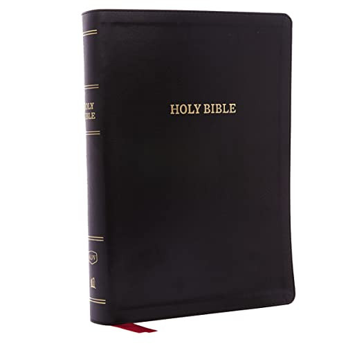 KJV Holy Bible Super Giant Print Reference Bible Deluxe Black