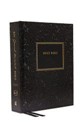 KJV Journal the Word Bible Leathersoft over Board Black Red