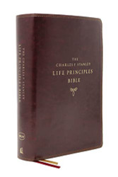 NKJV Charles F. Stanley Life Principles Bible Leathersoft