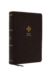 NRSV Catholic Bible Journal Edition Leathersoft Brown Comfort