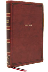 Holy Bible Giant Print Thinline Thumb Indexed Version (NKJV)