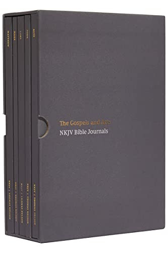 NKJV Bible Journals - The Gospels and Acts Box Set