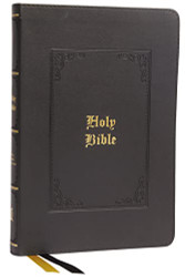 KJV Thinline Bible Large Print Vintage Series Leathersoft Black