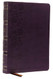 NKJV Single-Column Wide-Margin Reference Bible Leathersoft Purple