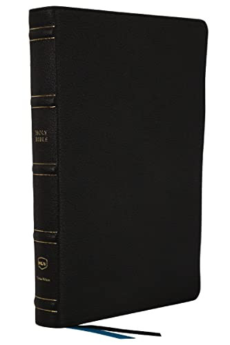 NKJV Large Print Thinline Reference Bible Blue Letter Maclaren