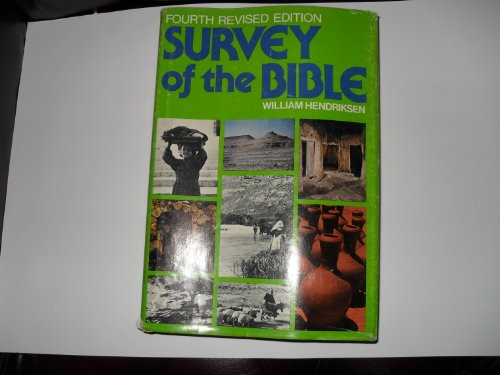 Survey of the Bible: A treasury of Bible information