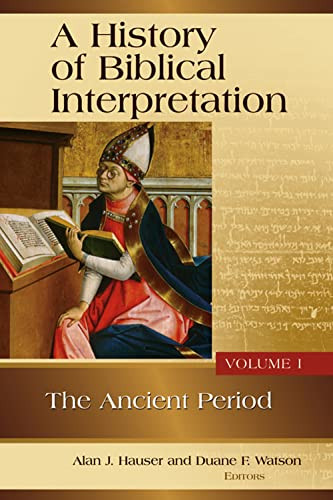 History of Biblical Interpretation volume 1