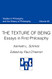 Texture of Being: Essays in First Philosophy