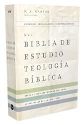 NVI Biblia de Estudio Teologia Biblica Tapa Dura Interior a cuatro