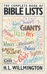 Complete Book of Bible Lists