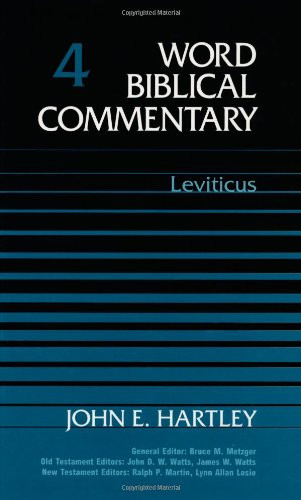 Word Biblical Commentary volume 4 Leviticus