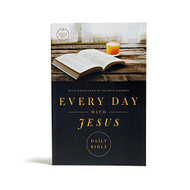 CSB Every Day with Jesus Daily Bible Trade Paper Edition Black