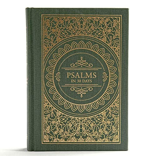 Psalms in 30 Days: CSB Edition Black Letter Daily Readings Prayers