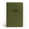 NASB Large Print Personal Size Reference Bible Olive LeatherTouch