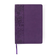 CSB Super Giant Print Reference Bible Purple LeatherTouch Value