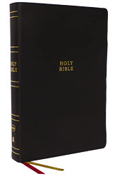 NKJV Holy Bible Super Giant Print Reference Bible Black Genuine
