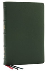 NKJV Thinline Reference Bible Large Print Premium Goatskin Leather