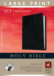 Holy Bible NLT Personal Size Large Print edition - Red Letter Bonded