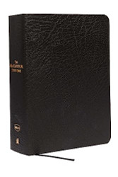 NKJV The MacArthur Study Bible Large Print Bonded Leather Black