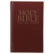 KJV Holy Bible Pew and Worship Bible Burgundy Bible w/Ribbon Marker