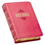 KJV Holy Bible Compact Large Print Faux Leather Red Letter Edition