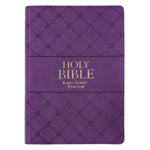 KJV Holy Bible Super Giant Print Faux Leather Red Letter Edition