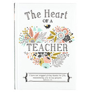Heart of a Teacher Gift Book I Have Not Stopped Giving Thanks