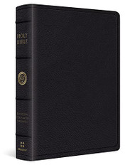 English Standard Version Wide Margin Reference Bible (Black)