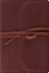 ESV Student Study Bible (Brown Flap with Strap)